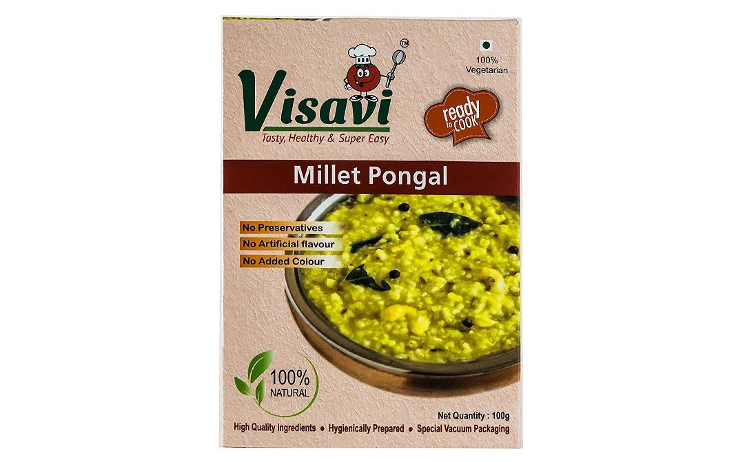 Visavi Millet Pongal    Box  100 grams